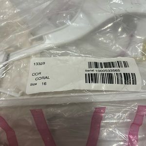 Coral Prom dress. Size 16